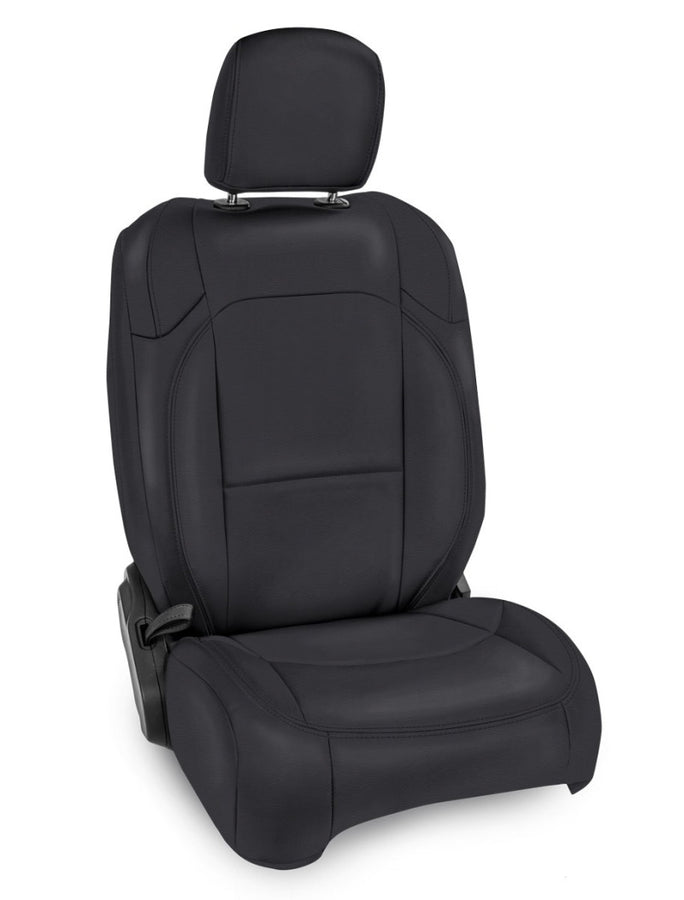 PRP 2018+ Jeep Wrangler JL/2 door/ Non-Rubicon  Front Seat Covers(Pair) - All Black PRP 2018+ Jeep Wrangler JL/2 door/ Non-Rubicon  Front Seat Covers(Pair) - All Black