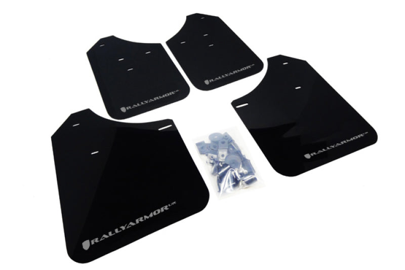 Rally Armor 02-07 Subaru WRX/STI/RS/2.5i (Wagons Req. Mod.) Black UR Mud Flap w/Silver Logo Rally Armor 02-07 Subaru WRX/STI/RS/2.5i (Wagons Req. Mod.) Black UR Mud Flap w/Silver Logo