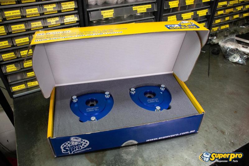 SuperPro 2015 Audi A3 Quattro Premium Front Upper Fixed Camber Offset Strut Mount Set SuperPro 2015 Audi A3 Quattro Premium Front Upper Fixed Camber Offset Strut Mount Set