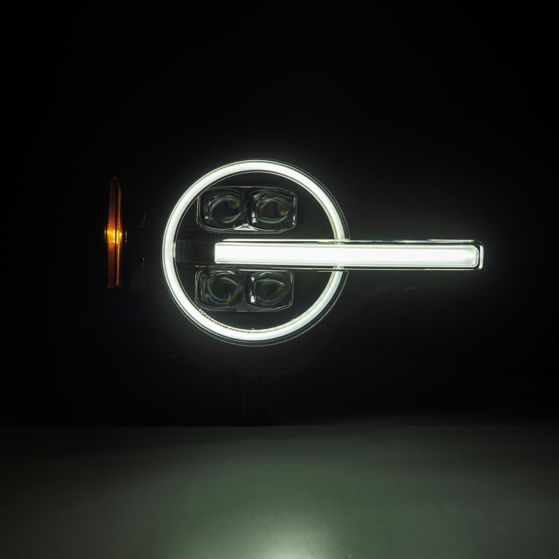 AlphaRex 21-23 Ford Bronco NOVA LED Projector Headlights Black AlphaRex 21-23 Ford Bronco NOVA LED Projector Headlights Black