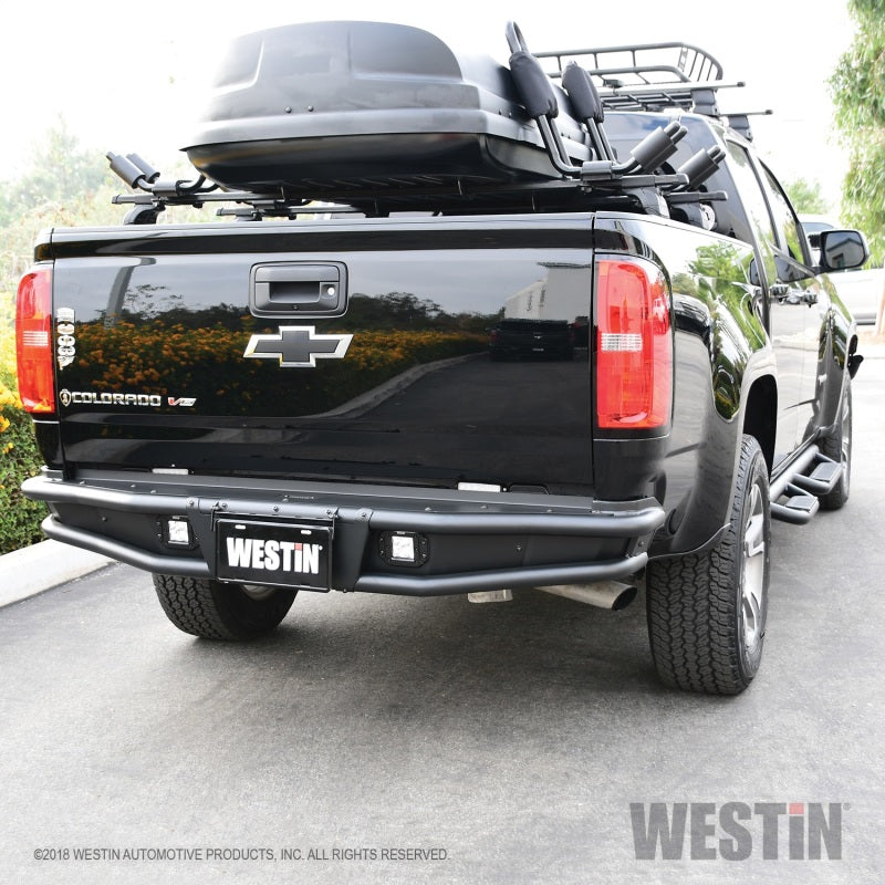 Westin 15-22 Chevrolet Colorado Outlaw Rear Bumper - Textured Black Westin 15-22 Chevrolet Colorado Outlaw Rear Bumper - Textured Black