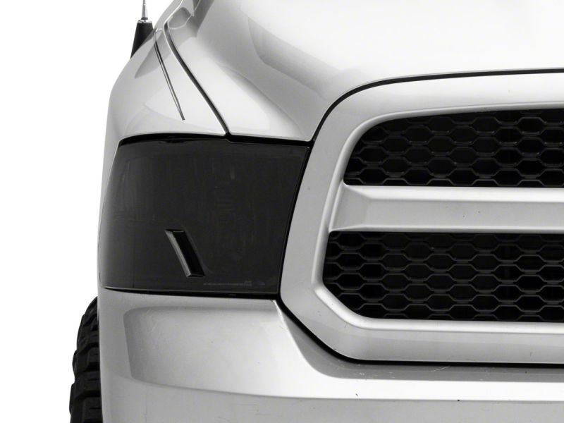 Raxiom 09-18 Dodge RAM 1500 Axial OEM Rep Headlights w/ Single Bulb- Chrome Housing (Smoked Lens) Raxiom 09-18 Dodge RAM 1500 Axial OEM Rep Headlights w/ Single Bulb- Chrome Housing (Smoked Lens)