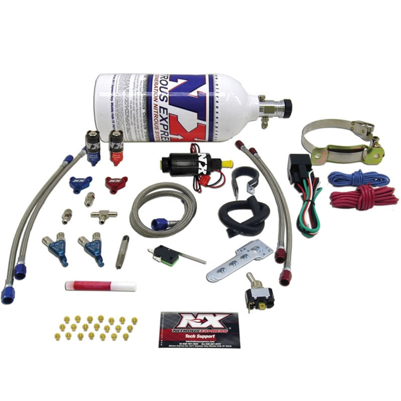 Nitrous Express 2 Cyl Piranha Nitrous Kit w/o Bottle Nitrous Express 2 Cyl Piranha Nitrous Kit w/o Bottle