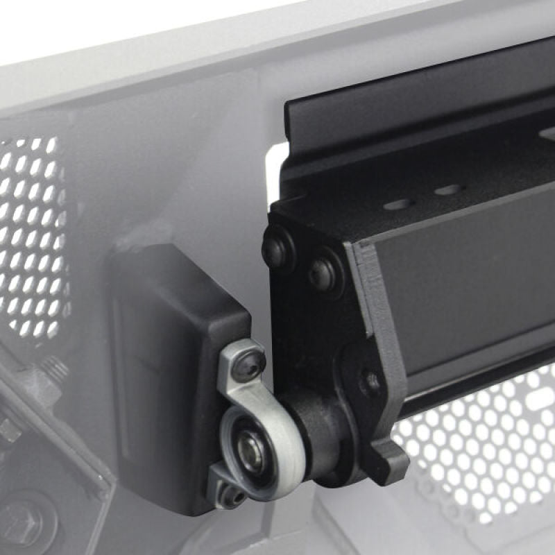 Go Rhino Power Actuated Hide-away Light Bar Mount Kit Textured Black Go Rhino Power Actuated Hide-away Light Bar Mount Kit Textured Black