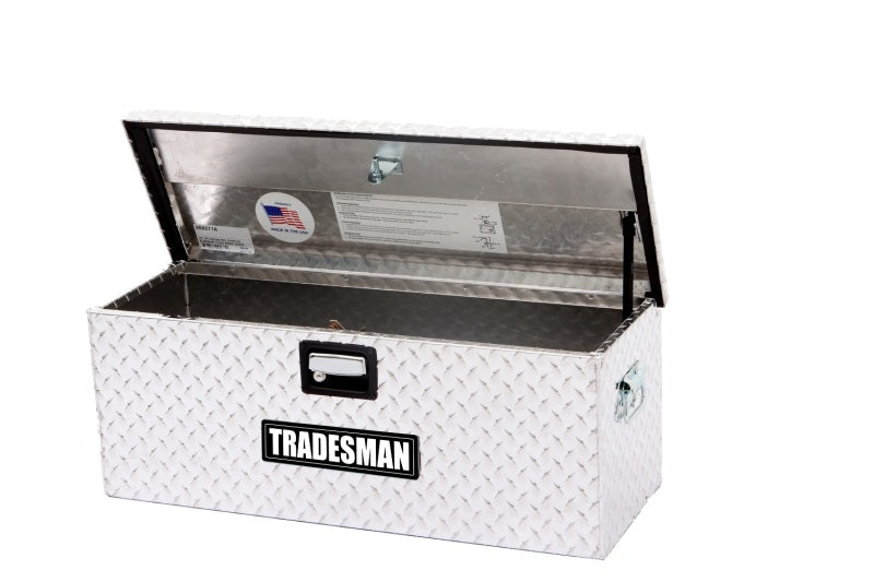 Tradesman Aluminum ATV Flush Mount Storage Box (32in.) - Brite Tradesman Aluminum ATV Flush Mount Storage Box (32in.) - Brite
