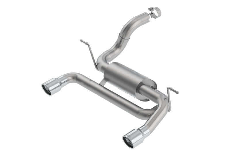 Borla 18-19 Jeep Wrangler JL/JLU 2.0L 4Cyl 2DR/4DR Axle Back Exhaust S-Type w/ 3.5in Tips Borla 18-19 Jeep Wrangler JL/JLU 2.0L 4Cyl 2DR/4DR Axle Back Exhaust S-Type w/ 3.5in Tips