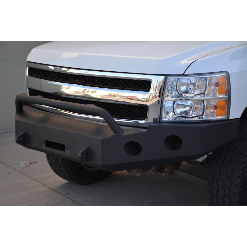 DV8 Offroad 07-13 Chevrolet Silverado 1500 Front Bumper - Black Powdercoat DV8 Offroad 07-13 Chevrolet Silverado 1500 Front Bumper - Black Powdercoat