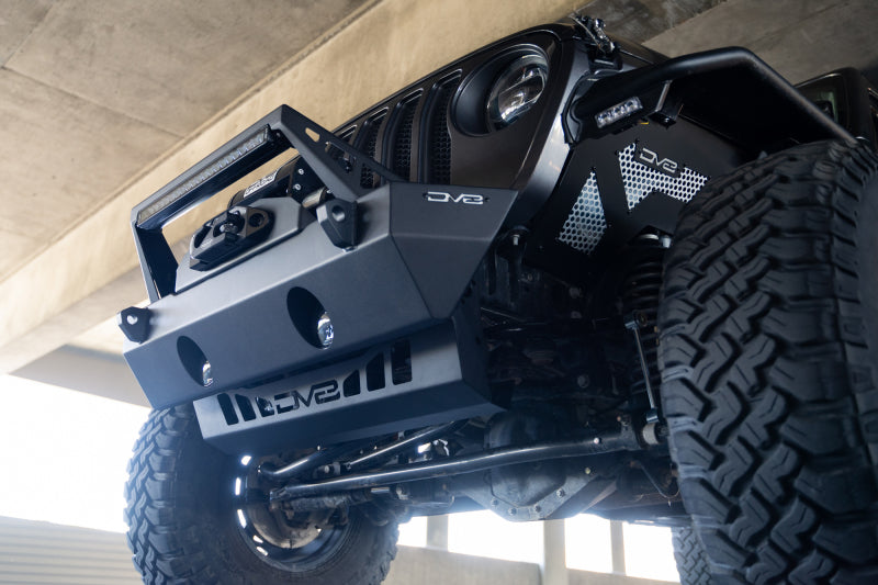DV8 Offroad 18-23 Jeep Wrangler JL/JT Front Bumper Sway-Bar Disconnect Motor Skid Plate DV8 Offroad 18-23 Jeep Wrangler JL/JT Front Bumper Sway-Bar Disconnect Motor Skid Plate