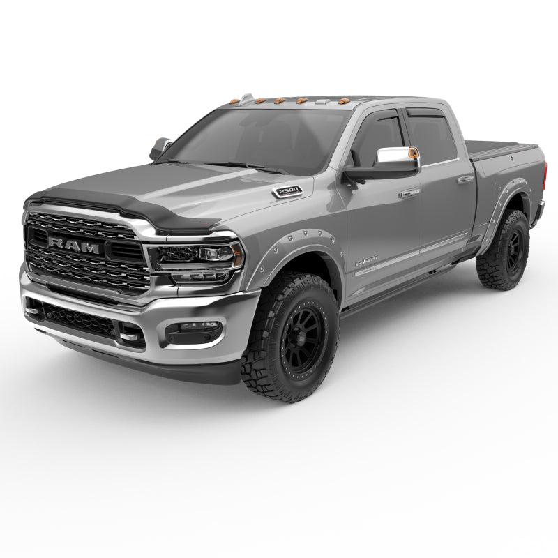EGR 19-23 Ram 2500/3500 In-Channel Window Visors Front/Rear Set Matte Black Crew Cab EGR 19-23 Ram 2500/3500 In-Channel Window Visors Front/Rear Set Matte Black Crew Cab