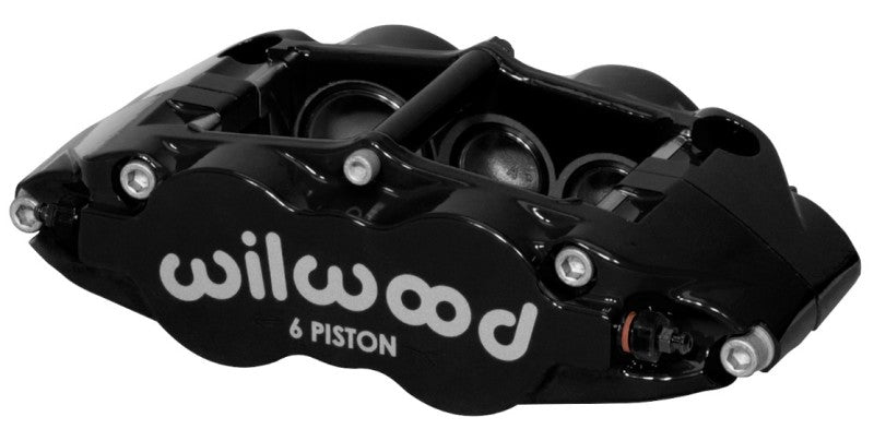 Wilwood Caliper-Narrow Superlite 6R-LH - Black 1.62/1.12/1.12in Pistons 1.10in Disc Wilwood Caliper-Narrow Superlite 6R-LH - Black 1.62/1.12/1.12in Pistons 1.10in Disc