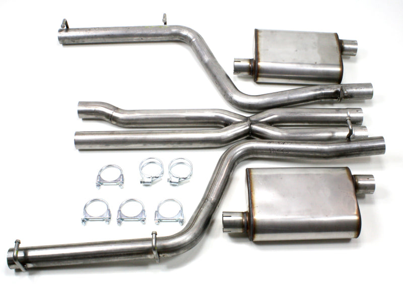 JBA 11-14 Chrysler/Dodge Cars 5.7L 409SS Dual Rear Exit Cat-Back Exhaust JBA 11-14 Chrysler/Dodge Cars 5.7L 409SS Dual Rear Exit Cat-Back Exhaust