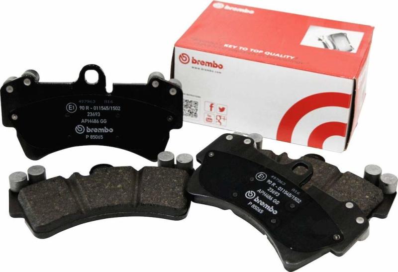 Brembo 11-18 Porsche Cayenne/15-18 Macan/10-13 Panamera Front Premium Low-Met OE Equivalent Pad Brembo 11-18 Porsche Cayenne/15-18 Macan/10-13 Panamera Front Premium Low-Met OE Equivalent Pad