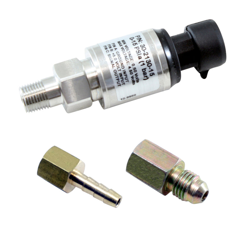 AEM 1 BAR MAP or 15 PSIA Stainless Steel Sensor Kit AEM 1 BAR MAP or 15 PSIA Stainless Steel Sensor Kit