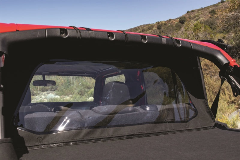 Rampage 2018-2019 Jeep Wrangler(JL) Unlimited Sport 4-Door Wind Breaker - Black Rampage 2018-2019 Jeep Wrangler(JL) Unlimited Sport 4-Door Wind Breaker - Black