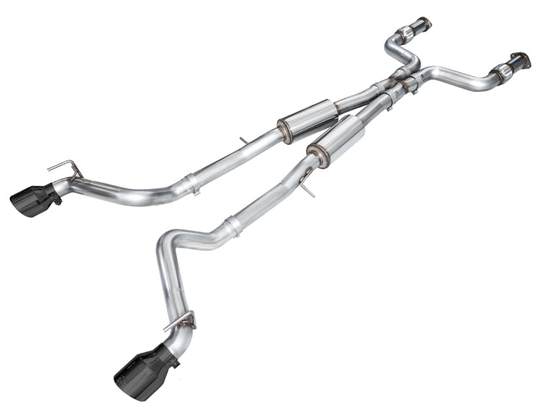 AWE 2023 Nissan Z RZ34 RWD Track Edition Catback Exhaust System w/ Diamond Black Tips AWE 2023 Nissan Z RZ34 RWD Track Edition Catback Exhaust System w/ Diamond Black Tips