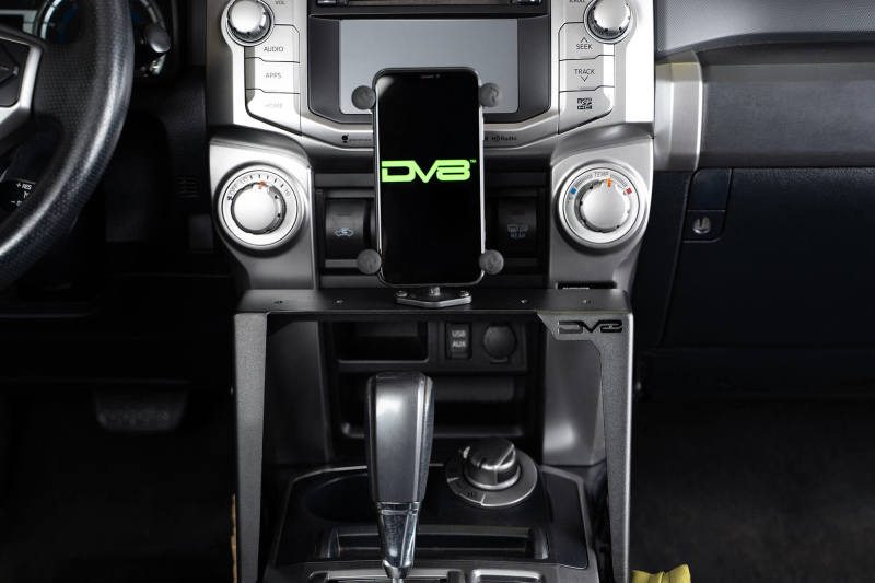 DV8 Offroad 10-23 Toyota 4Runner Center Console Molle Panels & Device Mount DV8 Offroad 10-23 Toyota 4Runner Center Console Molle Panels & Device Mount