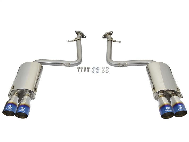 aFe Takeda 16-17 Lexus RC 200T 2.0L (t) 2in. SS Axle-Back Exhaust System w/Polished Blue Tips aFe Takeda 16-17 Lexus RC 200T 2.0L (t) 2in. SS Axle-Back Exhaust System w/Polished Blue Tips