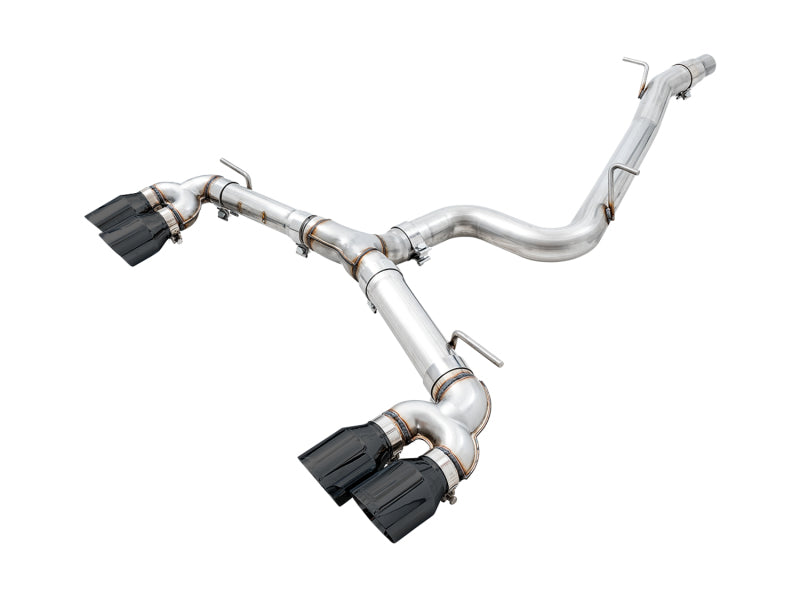 AWE Tuning MK7.5 Golf R Track Edition Exhaust w/Diamond Black Tips 102mm AWE Tuning MK7.5 Golf R Track Edition Exhaust w/Diamond Black Tips 102mm