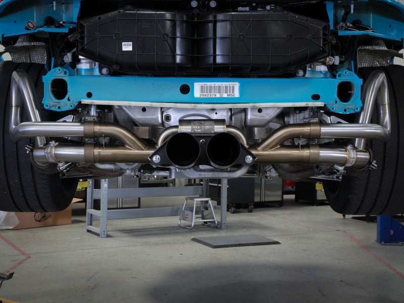 aFe 14-16 Porsche 911 GT3 991.1 H6 3.8L MACH Force-Xp 304 SS Cat-Back Exhaust System w/ Carbon Tips aFe 14-16 Porsche 911 GT3 991.1 H6 3.8L MACH Force-Xp 304 SS Cat-Back Exhaust System w/ Carbon Tips