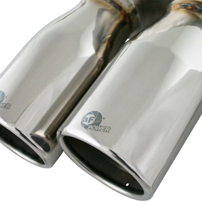 aFe MACHForce XP Exhaust Cat-Back 2.5in Dia SS-304 Polished Tips 07-13 BMW M3 (E92/93) V8 4.0L