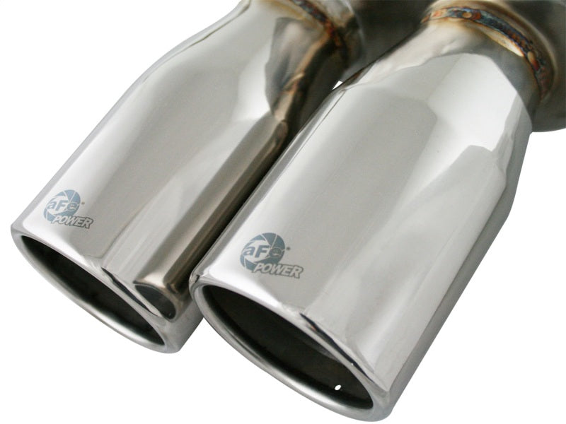 aFe MACHForce XP Exhaust Cat-Back 2.5in Dia SS-304 Polished Tips 07-13 BMW M3 (E92/93) V8 4.0L aFe MACHForce XP Exhaust Cat-Back 2.5in Dia SS-304 Polished Tips 07-13 BMW M3 (E92/93) V8 4.0L