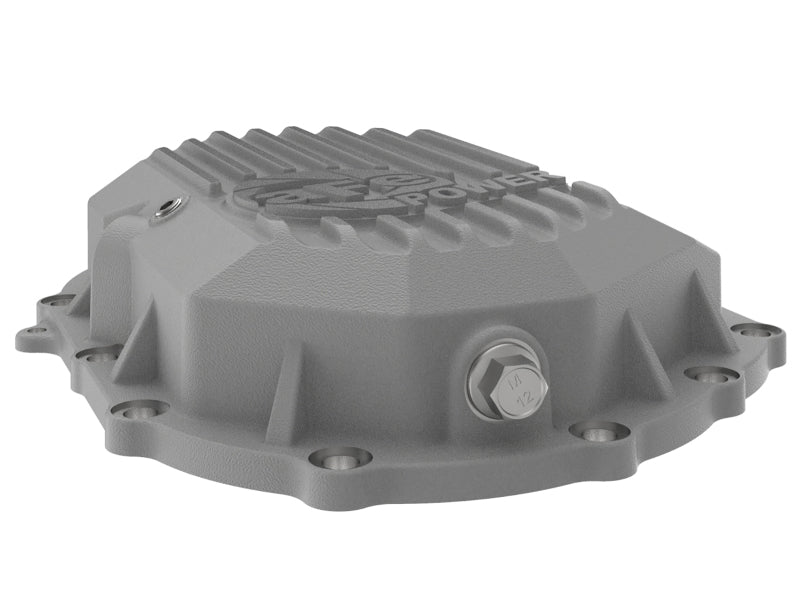 aFe Power 11-18 GM 2500-3500 AAM 9.25 Axle Front Differential Cover Raw Machined Street Series aFe Power 11-18 GM 2500-3500 AAM 9.25 Axle Front Differential Cover Raw Machined Street Series