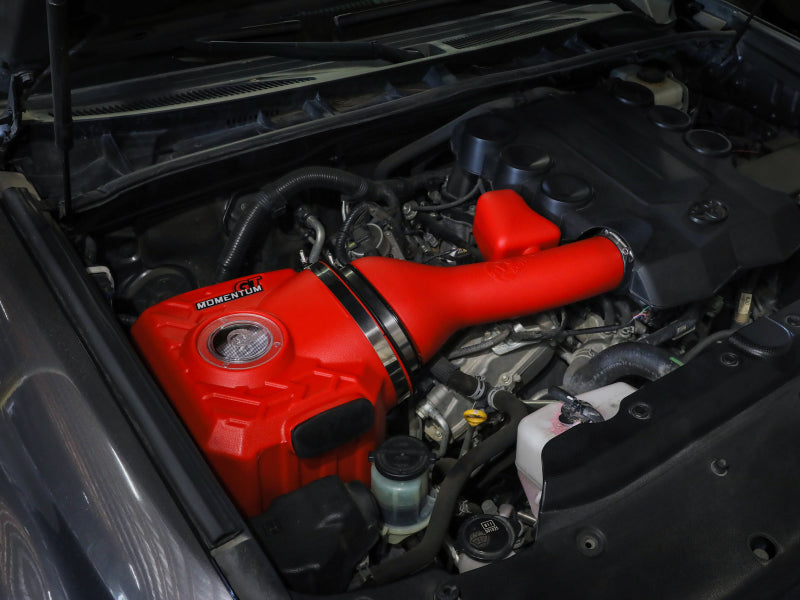 Momentum GT Red Edition Cold Air Intake System w/ Pro DRY S Filter Toyota FJ Cruiser 07-23 V6-4.0L Momentum GT Red Edition Cold Air Intake System w/ Pro DRY S Filter Toyota FJ Cruiser 07-23 V6-4.0L