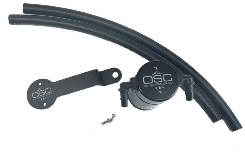 J&L 13-19 Ford Fusion 2.0L EcoBoost Passenger Side Oil Separator 3.0 - Black Anodized J&L 13-19 Ford Fusion 2.0L EcoBoost Passenger Side Oil Separator 3.0 - Black Anodized