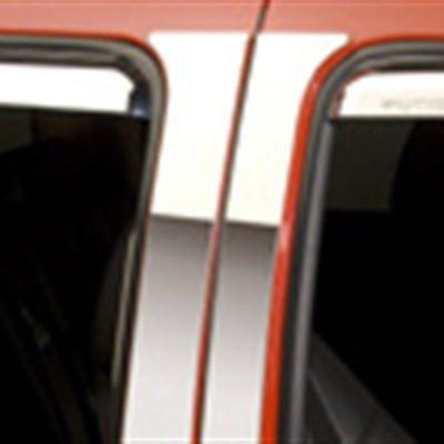 Putco 14-18 Chevy Silv LD - Fits Double Cab/Crew Cab - 4pcs SS Pillar Posts