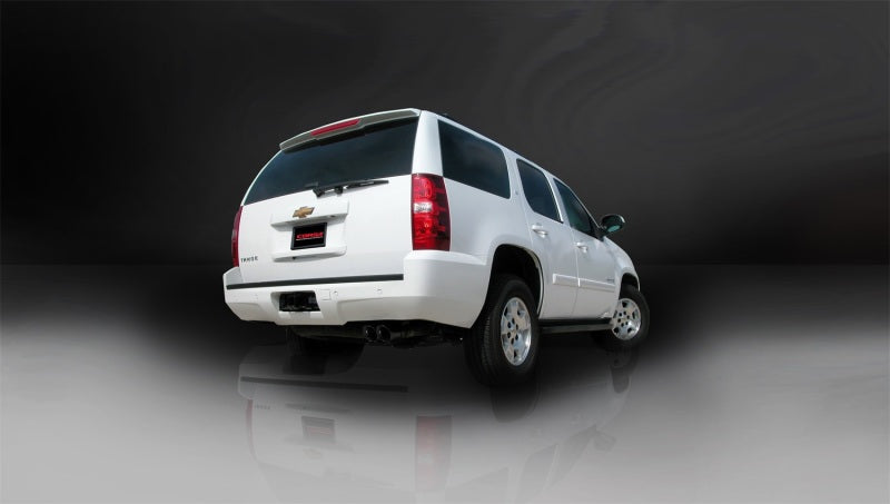 Corsa 2007-2008 Chevrolet Tahoe 5.3L V8 Black Sport Cat-Back Exhaust Corsa 2007-2008 Chevrolet Tahoe 5.3L V8 Black Sport Cat-Back Exhaust