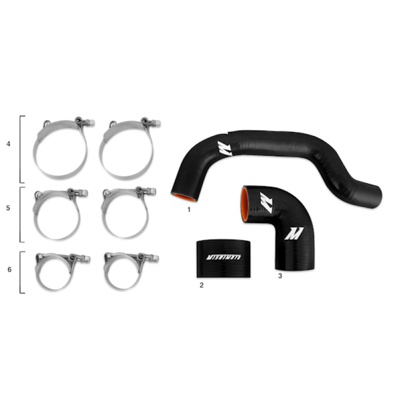 Mishimoto 04-07 Subaru WRX STI (STI only) USDM Black Silicone Intercooler Hoses Mishimoto 04-07 Subaru WRX STI (STI only) USDM Black Silicone Intercooler Hoses