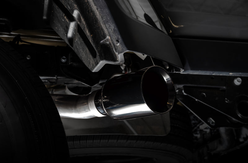 AWE Tuning 20-21 Jeep Gladiator JT 3.6L Tread Edition Cat-Back Single Side Exhaust - Diamond Blk Ti AWE Tuning 20-21 Jeep Gladiator JT 3.6L Tread Edition Cat-Back Single Side Exhaust - Diamond Blk Ti