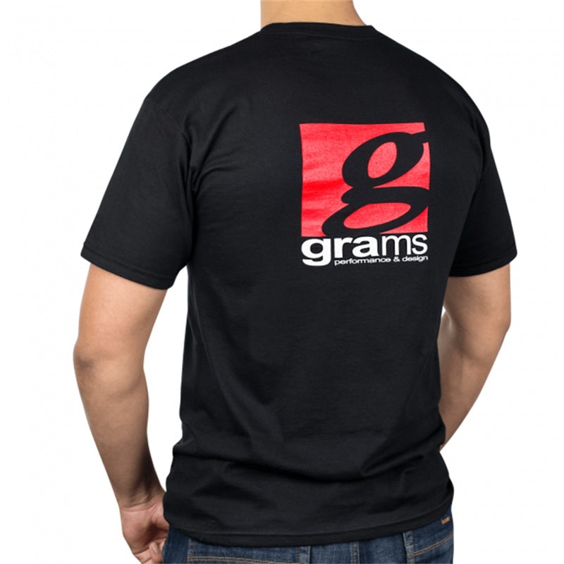 Grams Performance and Design Logo Black T-Shirt - L Grams Performance and Design Logo Black T-Shirt - L