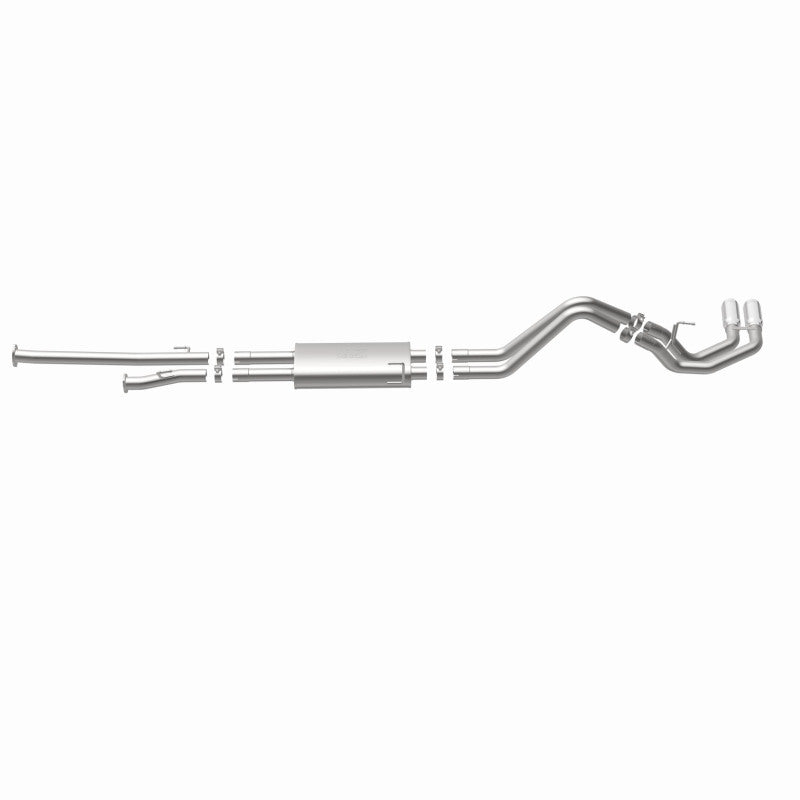 MagnaFlow 14 Toyota Tundra V8 4.6L/5.7L Stainless C/b Exhaust Dual same side pass. rear tire MagnaFlow 14 Toyota Tundra V8 4.6L/5.7L Stainless C/b Exhaust Dual same side pass. rear tire