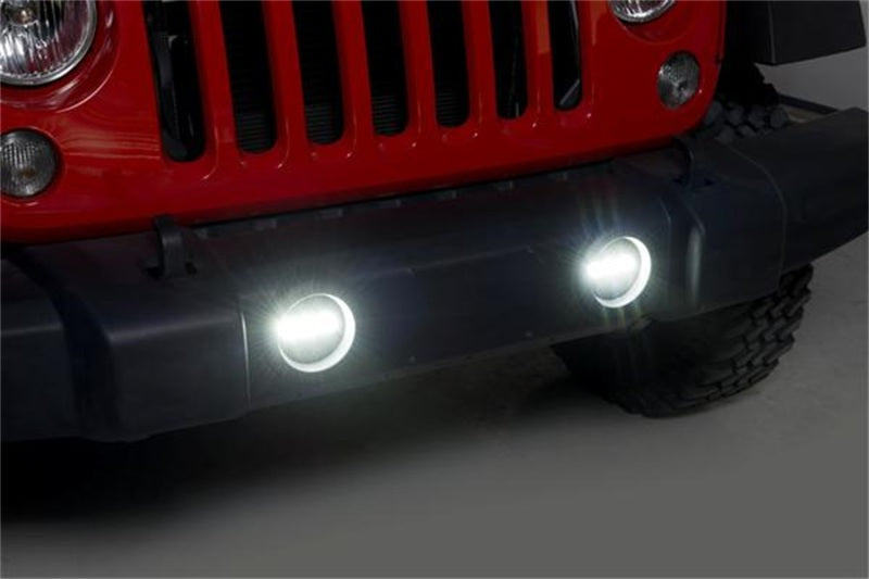Putco 10-18 Jeep Wrangler JK - Luminix High Power LED Fog Lamps - 1 (Pair) - 2400LM Putco 10-18 Jeep Wrangler JK - Luminix High Power LED Fog Lamps - 1 (Pair) - 2400LM