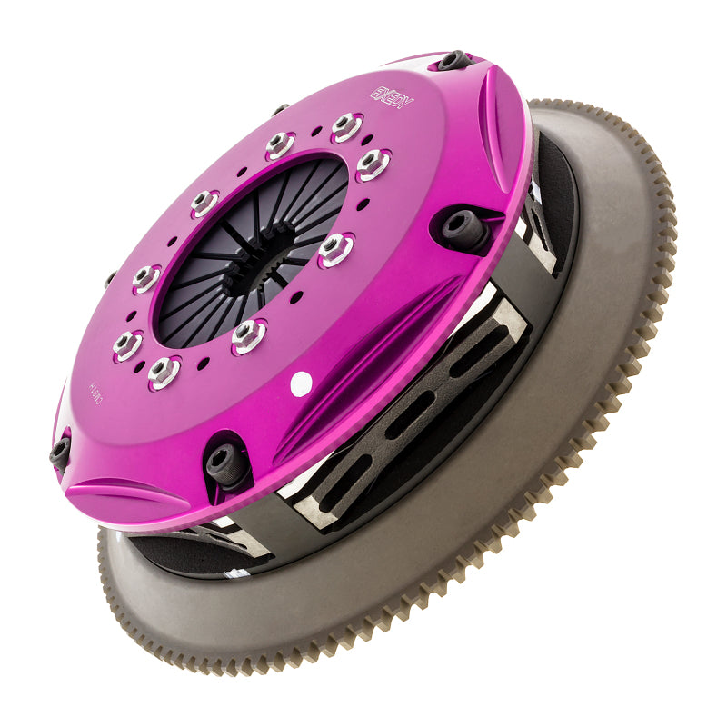 Exedy 1989-1998 Nissan 240SX L4 Hyper Twin Cerametallic Clutch Sprung Center Disc Push Type Cover Exedy 1989-1998 Nissan 240SX L4 Hyper Twin Cerametallic Clutch Sprung Center Disc Push Type Cover