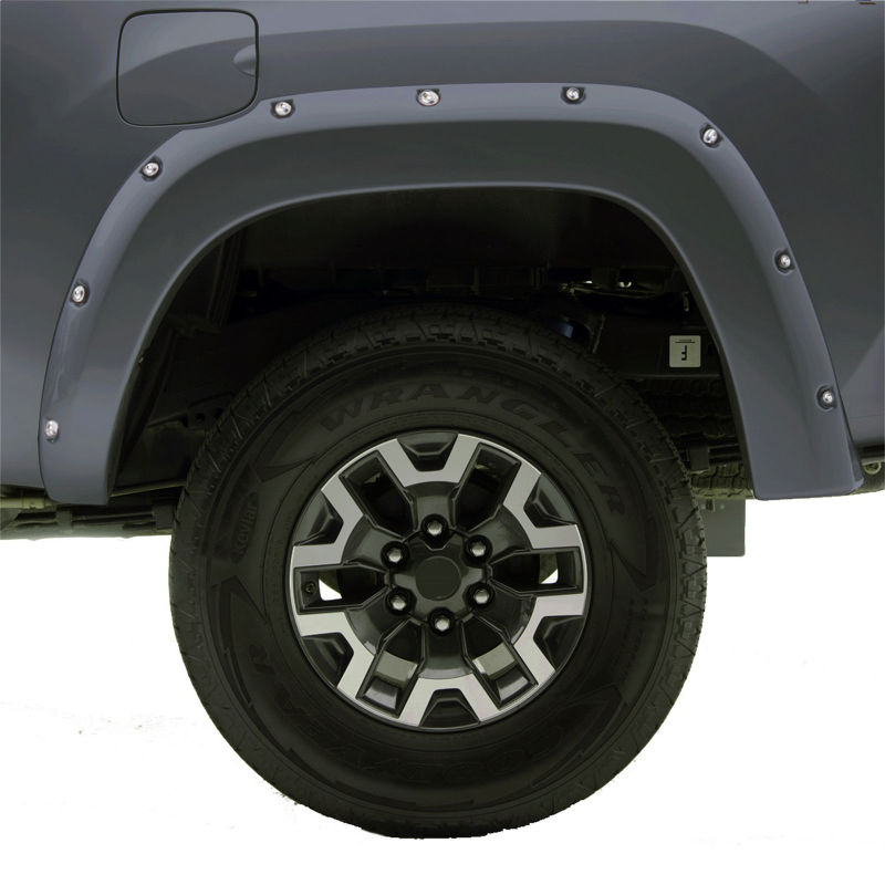 EGR 16+ Toyota Tacoma w/Mudflap Bolt-On Look Color Match Fender Flares - Set - MagneticGray EGR 16+ Toyota Tacoma w/Mudflap Bolt-On Look Color Match Fender Flares - Set - MagneticGray