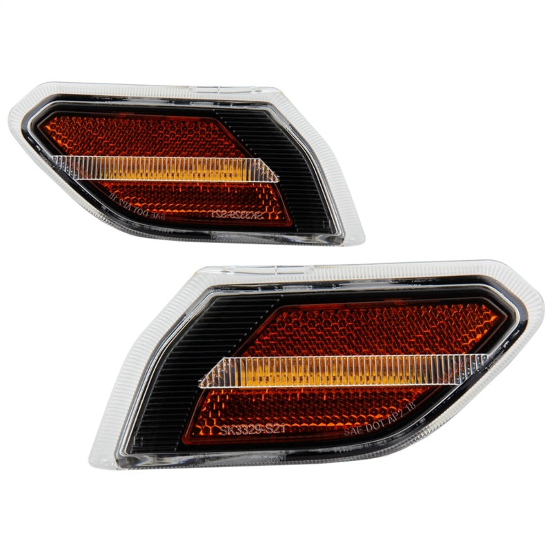 Spyder Jeep Wrangler 19-20 LED Side Marker Lights - Black (SML-YD-JW19-LED-BK) Spyder Jeep Wrangler 19-20 LED Side Marker Lights - Black (SML-YD-JW19-LED-BK)