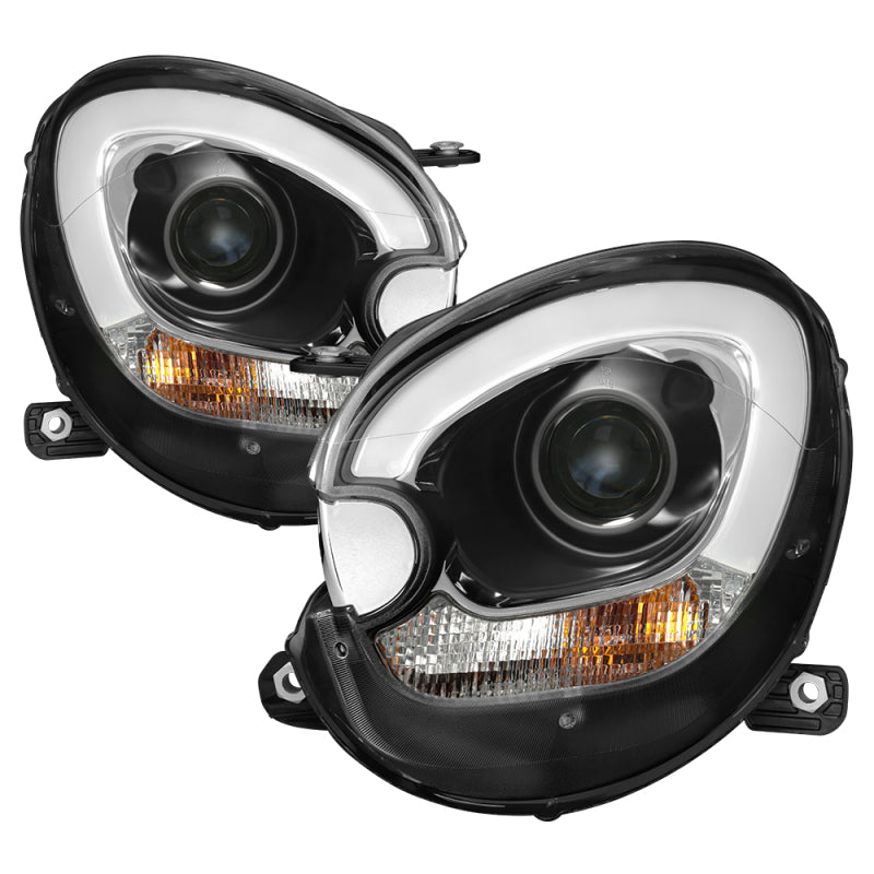 Spyder Mini Cooper Countryman 11-15 Headlights - Halogen Model Only - Black PRO-YD-MCO11-DRL-BK Spyder Mini Cooper Countryman 11-15 Headlights - Halogen Model Only - Black PRO-YD-MCO11-DRL-BK