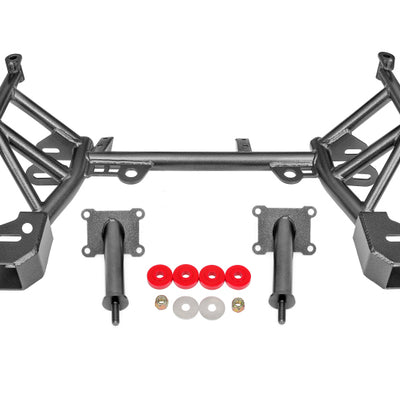 BMR 93-02 4th Gen F-Body K-member Low Mount Turbo LS1 Motor Mounts Pinto Mounts - Black Hammertone