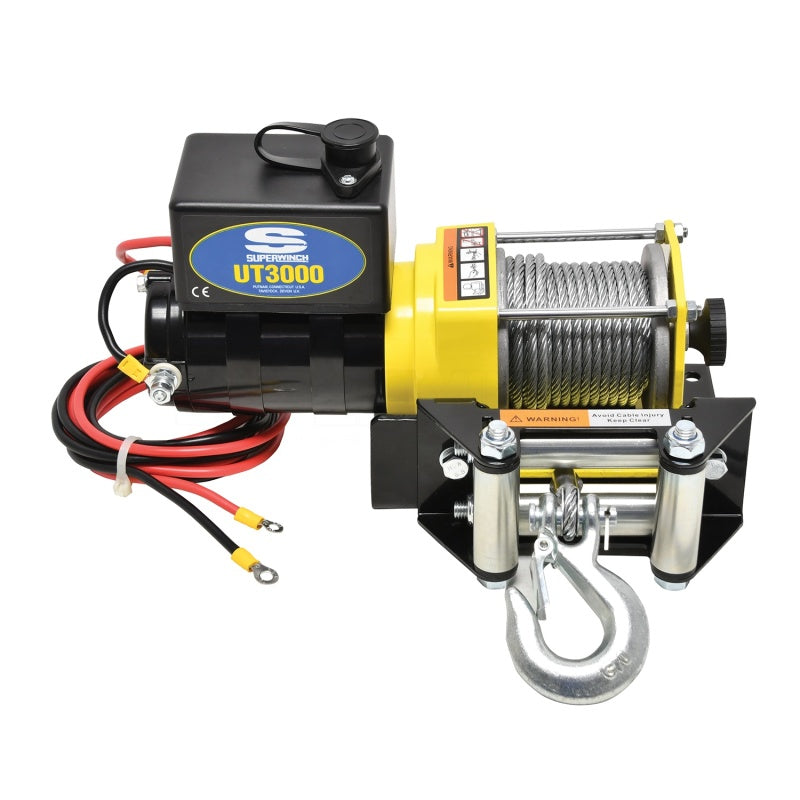 Superwinch 3000 LBS 12V DC 3/16in x 40ft Steel Rope UT3000 Winch Superwinch 3000 LBS 12V DC 3/16in x 40ft Steel Rope UT3000 Winch