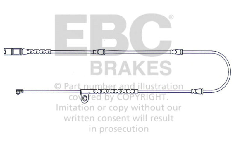 EBC 2010-2014 BMW X5 4.4L Twin Turbo Front Wear Leads EBC 2010-2014 BMW X5 4.4L Twin Turbo Front Wear Leads