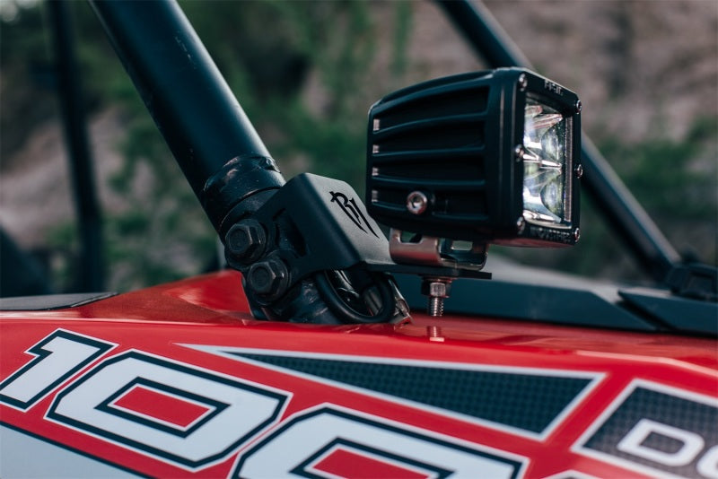 Rigid Industries 2014-2015 Polaris RZR XP1000 Single A Pillar D/DXL/SR-M/SR-Q-Series Mount Bracket Rigid Industries 2014-2015 Polaris RZR XP1000 Single A Pillar D/DXL/SR-M/SR-Q-Series Mount Bracket