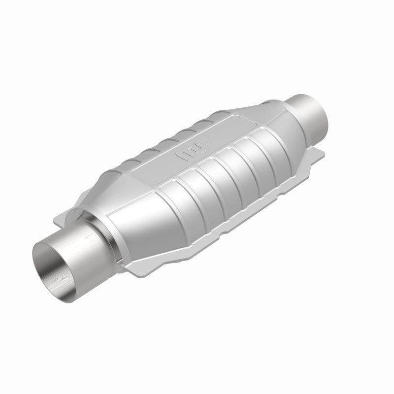 MagnaFlow Conv Universal 2.25in Inlet 2.25in Outlet 16in Length 6.375in Width MagnaFlow Conv Universal 2.25in Inlet 2.25in Outlet 16in Length 6.375in Width