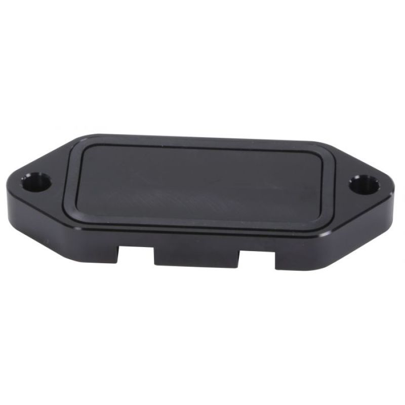 Fleece Performance 01-17 GM Duramax Billet Coolant Block Off Plate Fleece Performance 01-17 GM Duramax Billet Coolant Block Off Plate