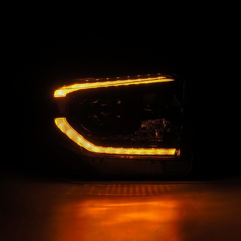AlphaRex 14-21 Toyota Tundra LUXX-Series LED Proj Headlights Alpha-Blk w/Actv Light & Seq. Sig + DRL AlphaRex 14-21 Toyota Tundra LUXX-Series LED Proj Headlights Alpha-Blk w/Actv Light & Seq. Sig + DRL