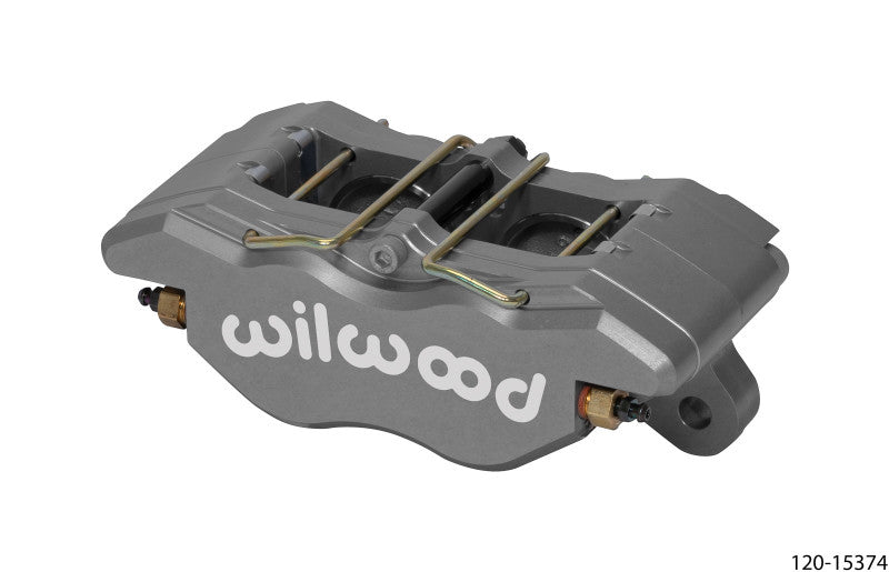 Wilwood Caliper - Off-Road Dynapro Narrow 5.25in Mount - 1.75/1.75in Pistons .38in Disc - Gray Wilwood Caliper - Off-Road Dynapro Narrow 5.25in Mount - 1.75/1.75in Pistons .38in Disc - Gray