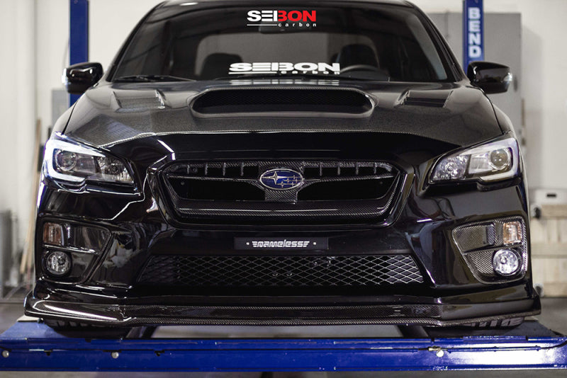 Seibon 2015 Subaru WRX OEM Carbon Fiber Front Grill Seibon 2015 Subaru WRX OEM Carbon Fiber Front Grill