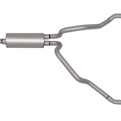Gibson 99-05 Chevrolet Silverado 1500 Base 4.3L 2.5in Cat-Back Dual Split Exhaust - Aluminized
