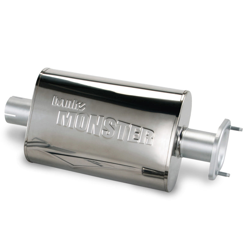 Banks Power 04-06 Jeep 4.0L Muffler - 2.5in X 2.5in S/S Banks Power 04-06 Jeep 4.0L Muffler - 2.5in X 2.5in S/S